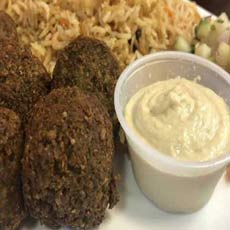 Falafel-Platter